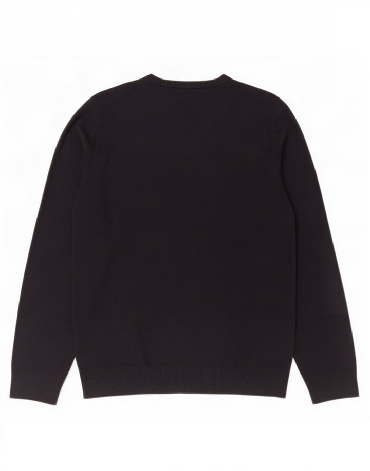 Marks & Spencer Herren Blue Harbor V-Ausschnitt Pullover Pullover Medium Navy Acryl