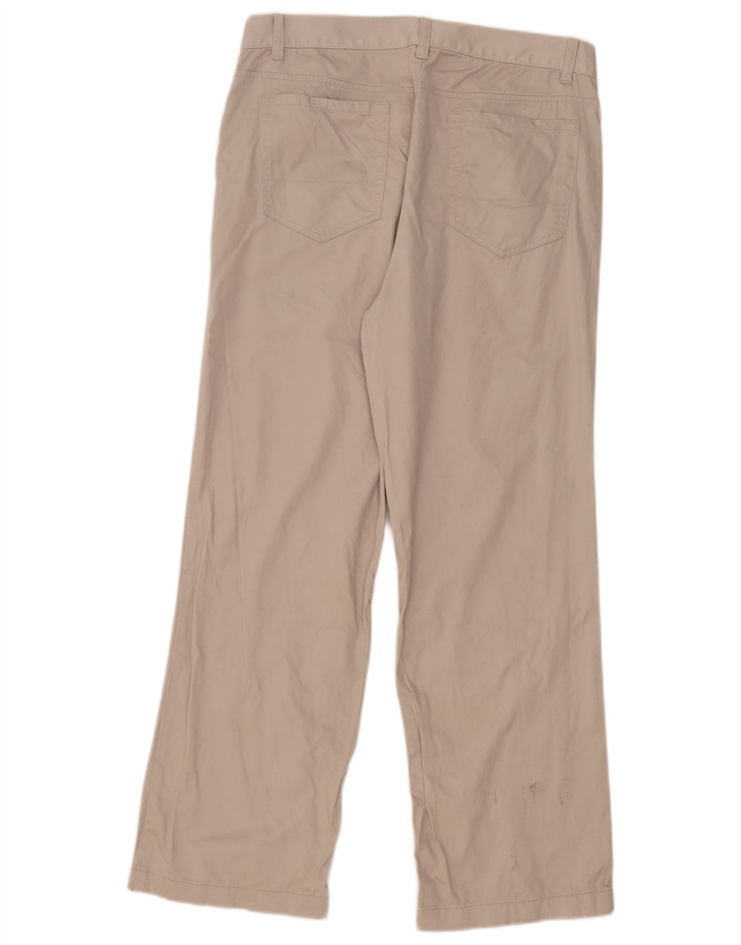 Calvin Klein Herren gerade Freizeithose W34 L29 graue Baumwolle