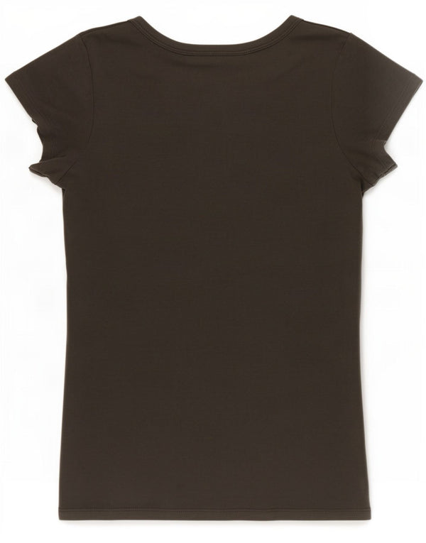 G-Star Damen T-Shirt Top UK 10 Small Grün Baumwolle