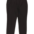 Zara Damen Slim Anzughose EU 38 Small W28 L26 Schwarz
