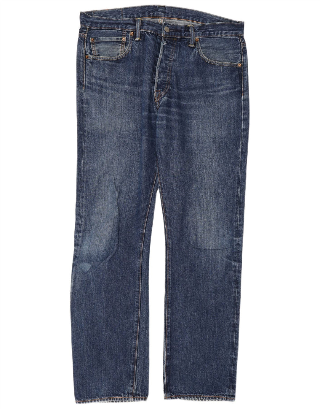 Levi's Herren 501 Straight Jeans W34 L32 Blau