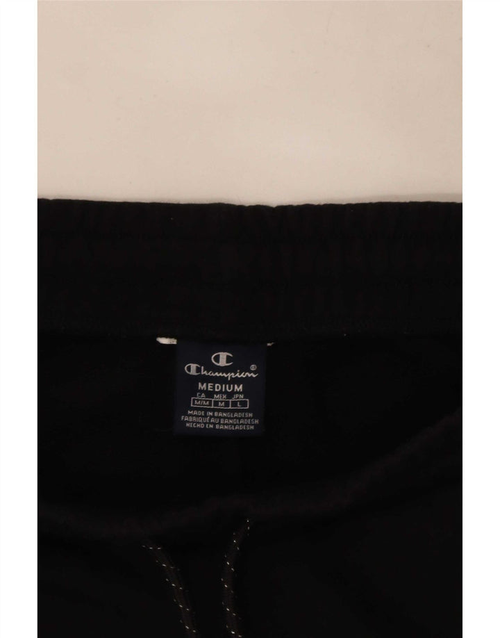 Champion Herren Graphic Sport Shorts Medium Schwarz