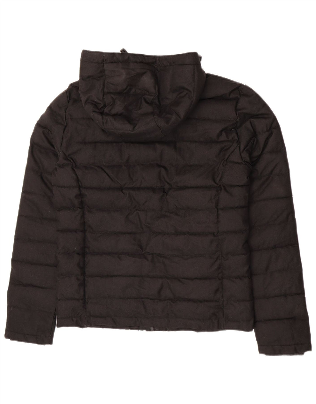 Superdry Herren-Jacke mit Kapuze, gepolstert, UK 38, Mittelschwarz, Polyester