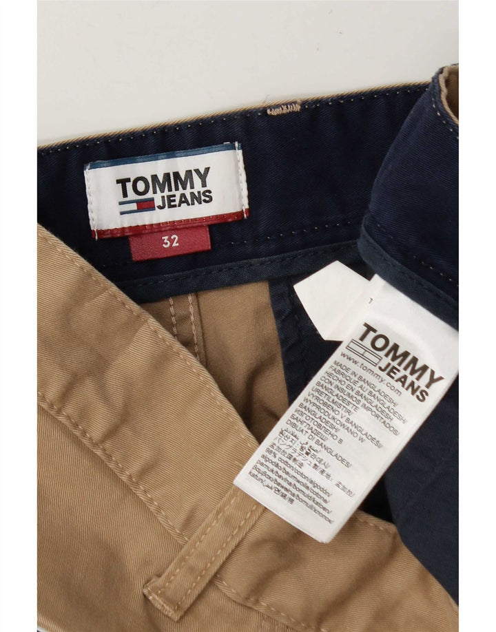 Tommy Hilfiger Herren Chinoshorts W32 Mittelbeige Baumwolle