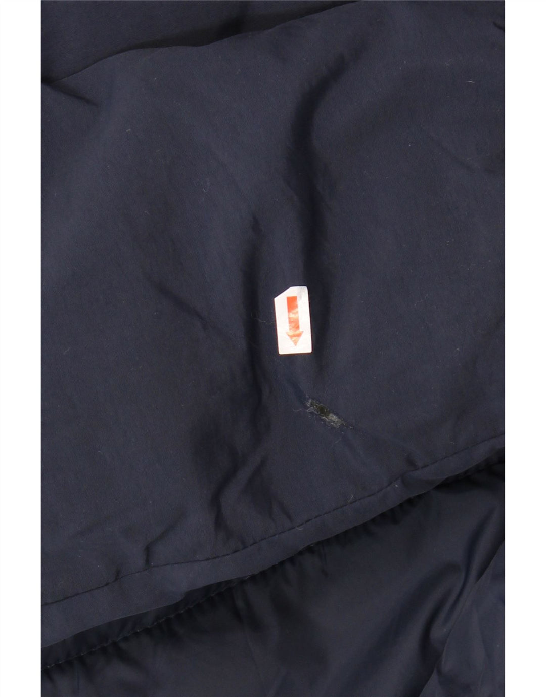 JACK & JONES Mens Graphic Hooded Padded Jacket UK 38 Medium Navy Blue