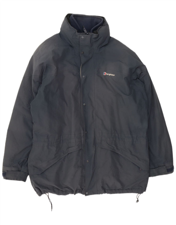 Berghaus Herren Windjacke UK 42 XL Marineblau Polyester