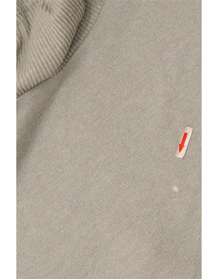 Fat Face Damen-Kapuzenpullover, Größe S, Khaki, Polyester