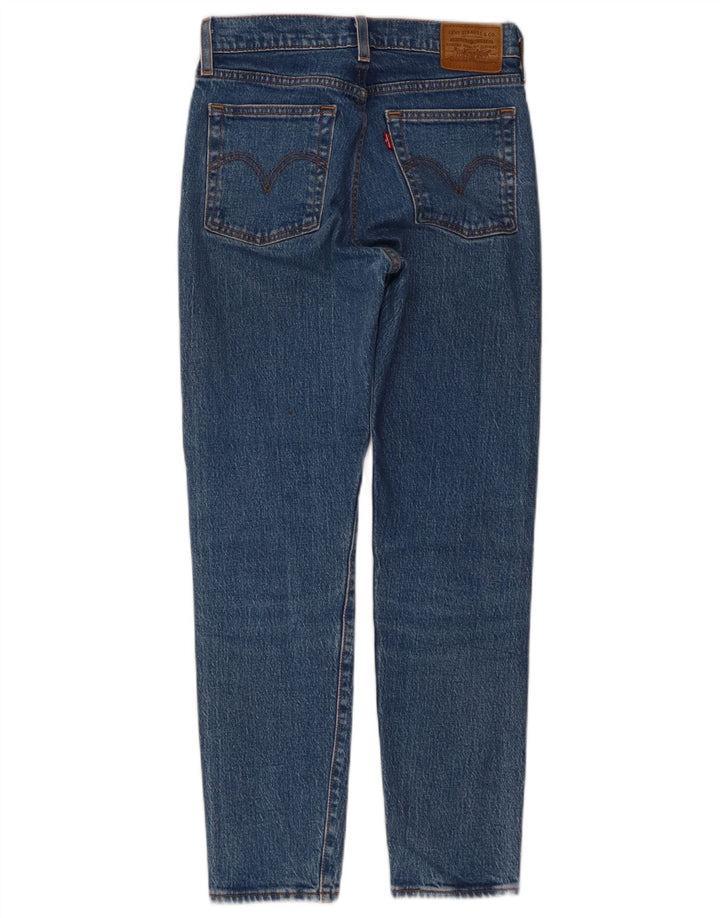 Levi's Damen Wedge Straight Jeans W25 L27 Blaue Baumwolle