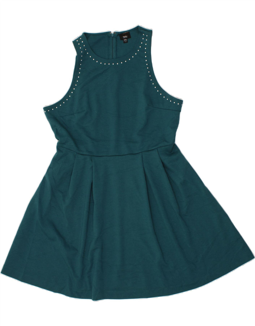 MOSSIMO Womens Sleeveless A-Line Dress UK 20 2XL Blue Polyester Vintage Mossimo and Second-Hand Mossimo from Messina Hembry 