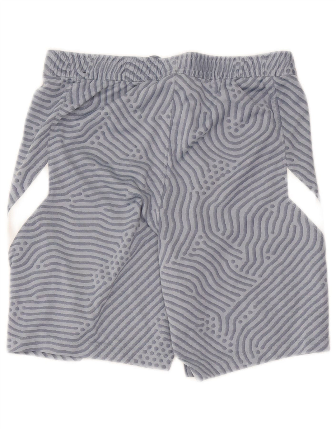 Nike Herren Dri Fit Sportshorts mit abstraktem Muster, Größe S, Blau, Farbblock