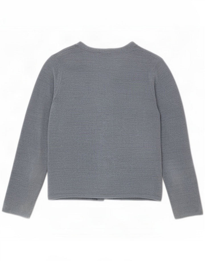 Marks & Spencer Damen St. Michael Cardigan Pullover UK 12 Mittelblau