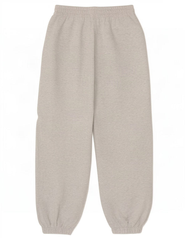 Zara Womens Loose Fit Trainingshose Jogger UK 12 Mittelgraue Baumwolle
