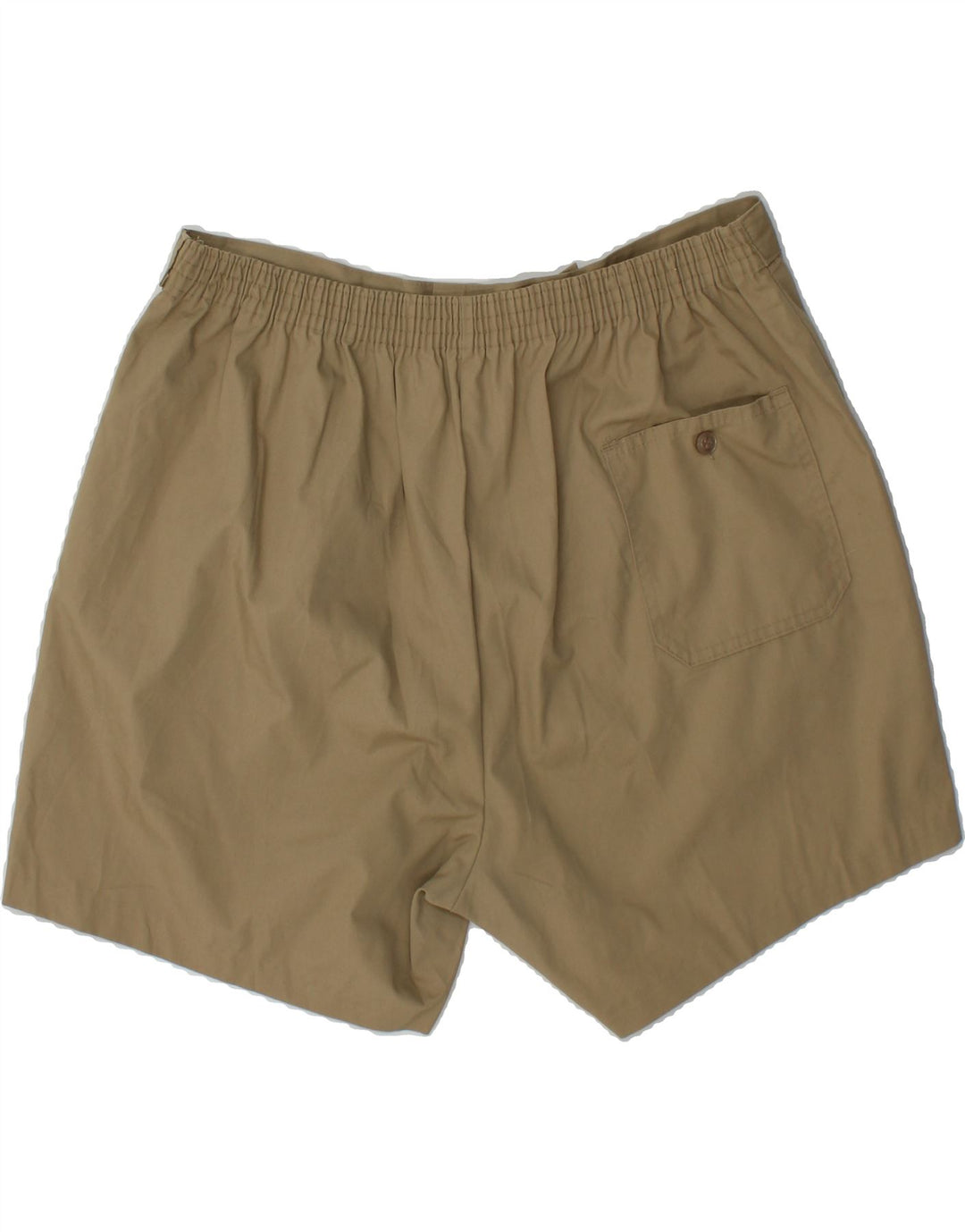 VINTAGE Mens Pegged Chino Shorts W36 Large  Khaki Vintage Vintage and Second-Hand Vintage from Messina Hembry 