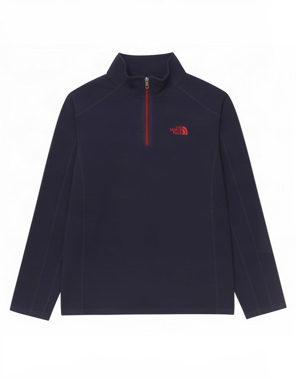 The North Face Jungen-Fleecepullover mit Reißverschluss am Hals, 14–15 Jahre, XL, Marineblau