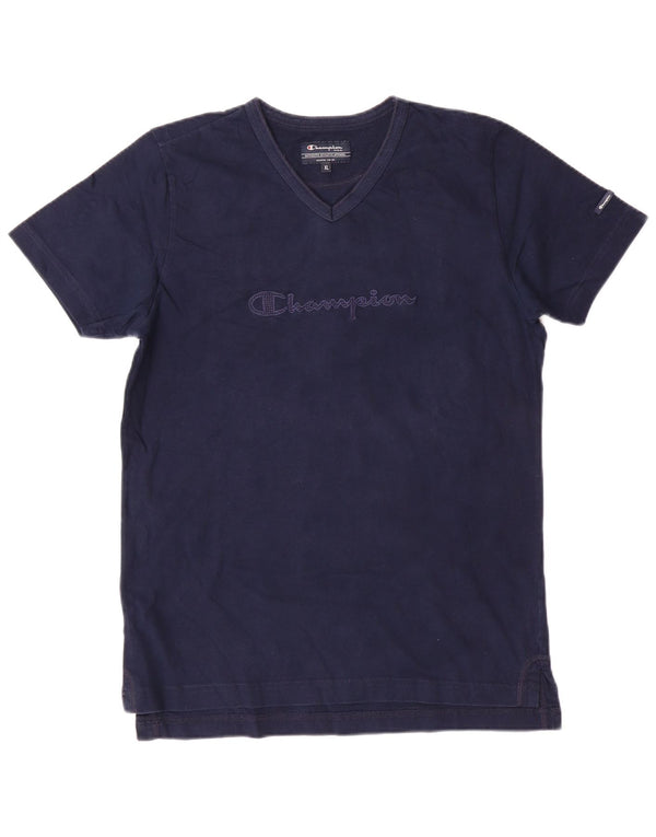 CHAMPION Grafik-T-Shirt für Jungen, 13–14 Jahre, XL, Marineblau