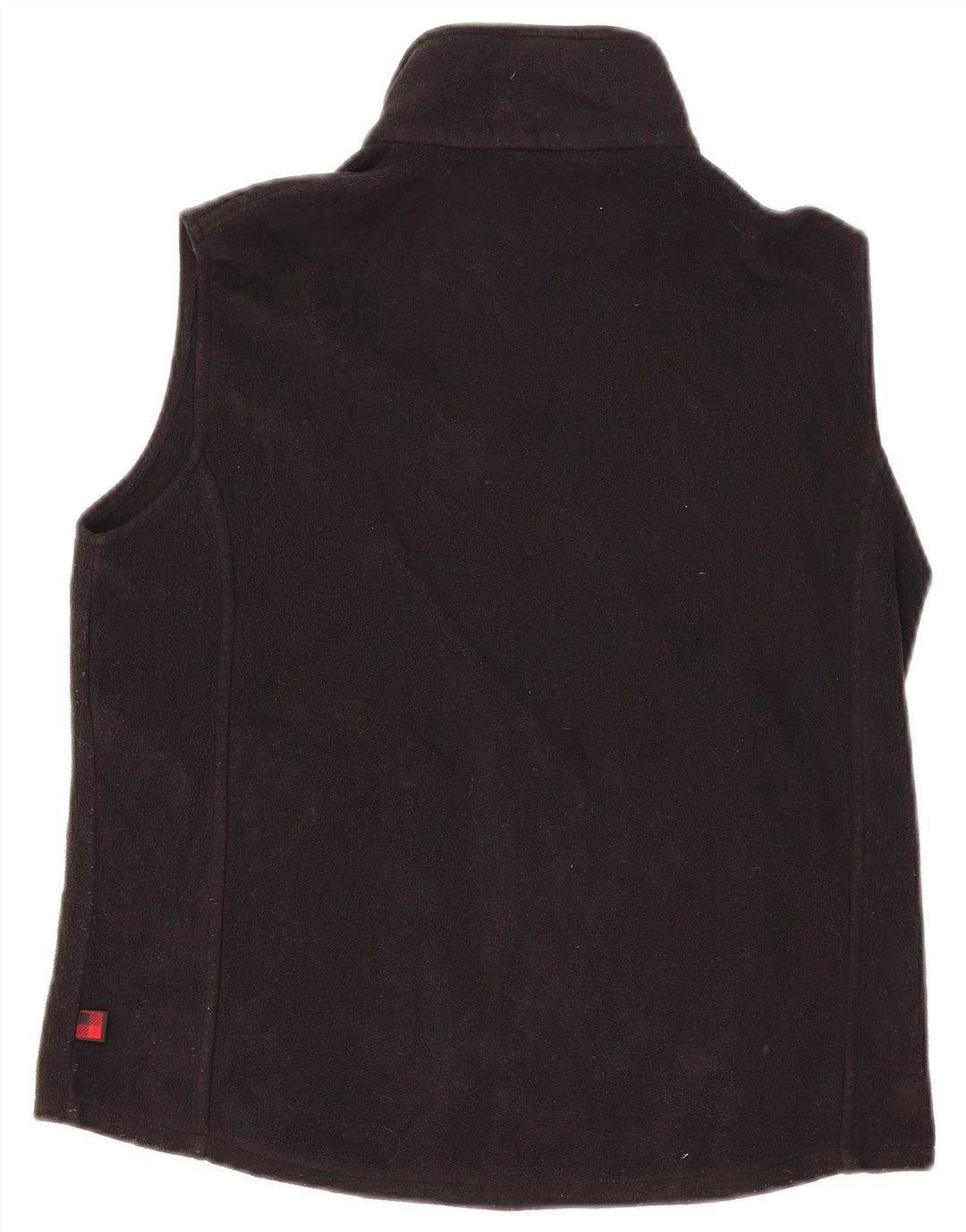 Woolrich Damen Fleeceweste UK 14 Medium Schwarz