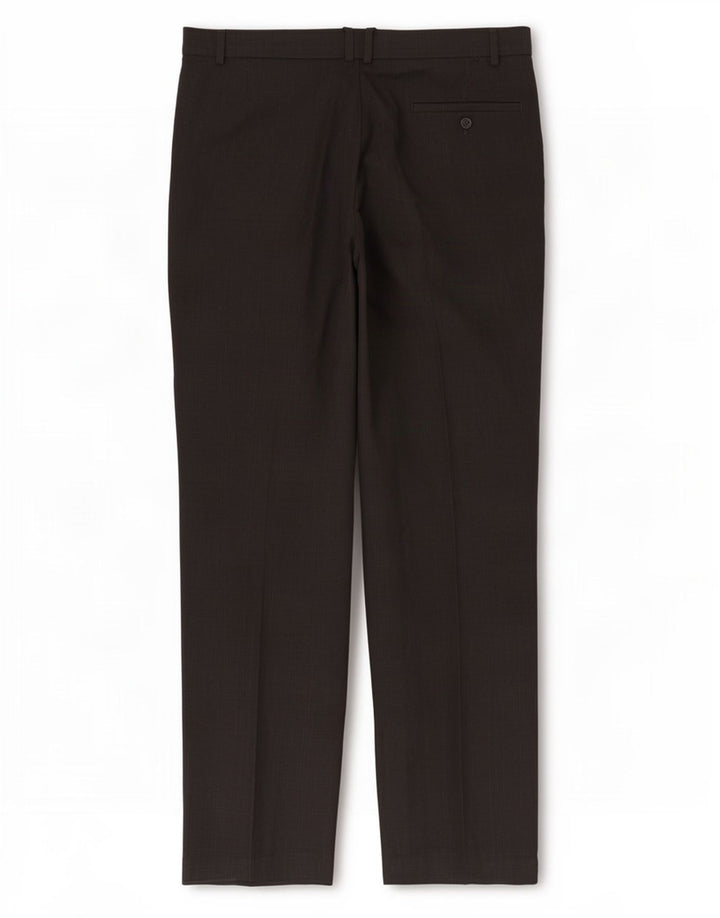 Gerade Herren-Anzughose von Marks & Spencer, W40, L33, Schwarz, Polyester