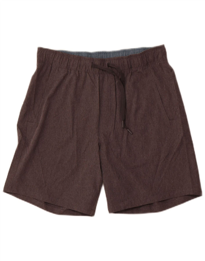 EDDIE BAUER Herren Sportshorts Mittelgraues Polyester