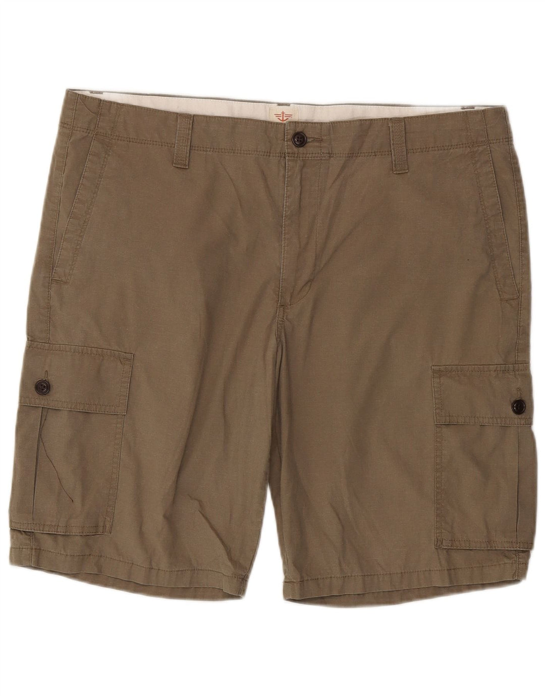 DOCKERS Herren Cargoshorts W38 XL Beige Baumwolle