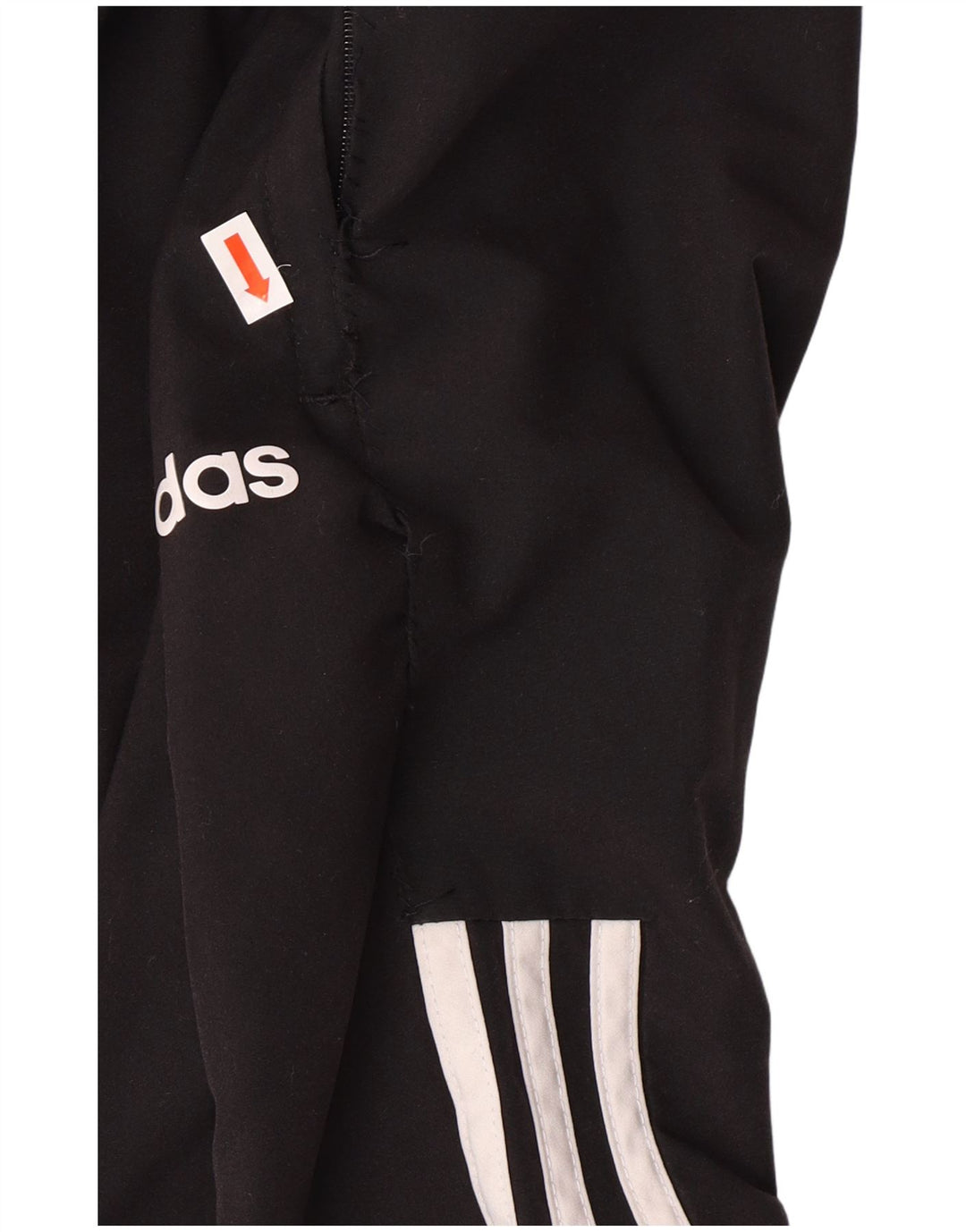 Adidas Herren-Trainingshose, mittelschwarz, gestreift, Polyester