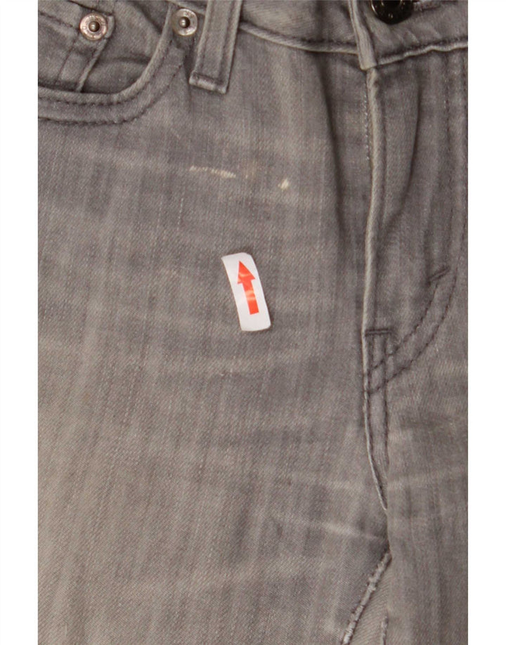 Levi's Damen Legging Skinny Jeans W26 L29 Grau