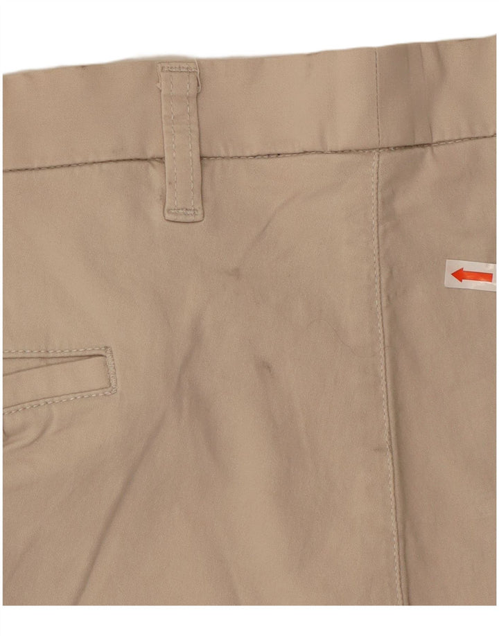 DOCKERS Herren Chino-Shorts W44 2XL Beige Baumwolle