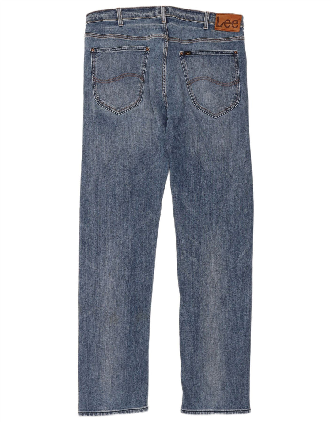 Lee Herren Daren Slim Jeans W36 L34 Blaue Baumwolle