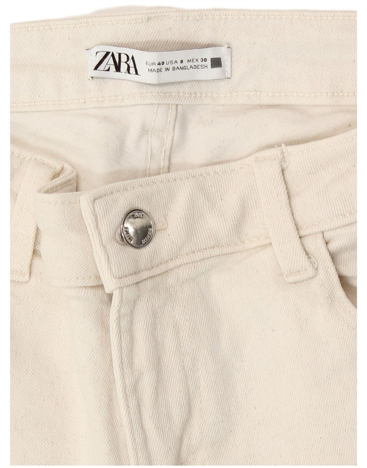 Zara Damen Skinny Jeans EU 40 Medium W30 L27 Beige