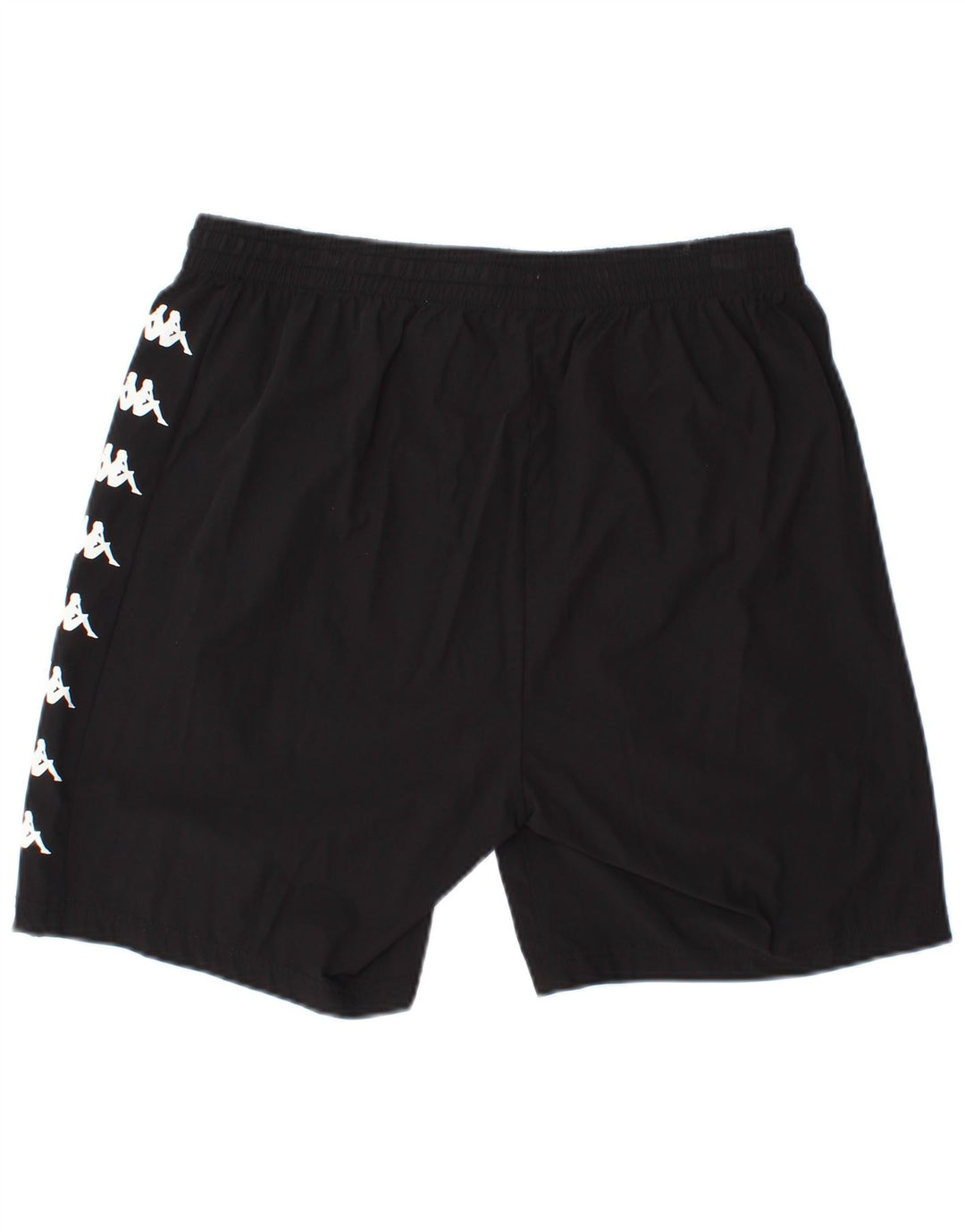 KAPPA Herren Graphic Sport Shorts Large Schwarz Polyester