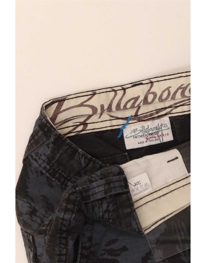Billabong Herren Cargoshorts XL W38 Blaue Baumwolle