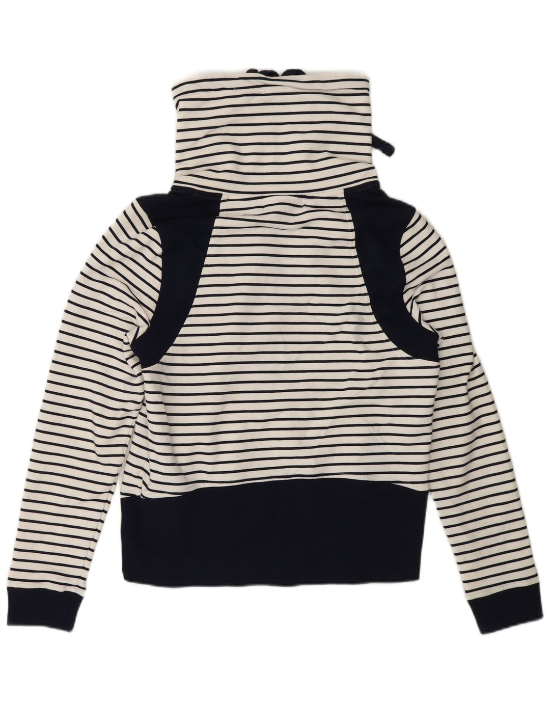 Ralph Lauren Damen-Trainingsanzugoberteil, UK-Gr. 12, mittelweiß, nautisch