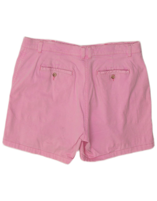 Joules Damen Chinoshorts UK 16 Large W34 Rosa Baumwolle