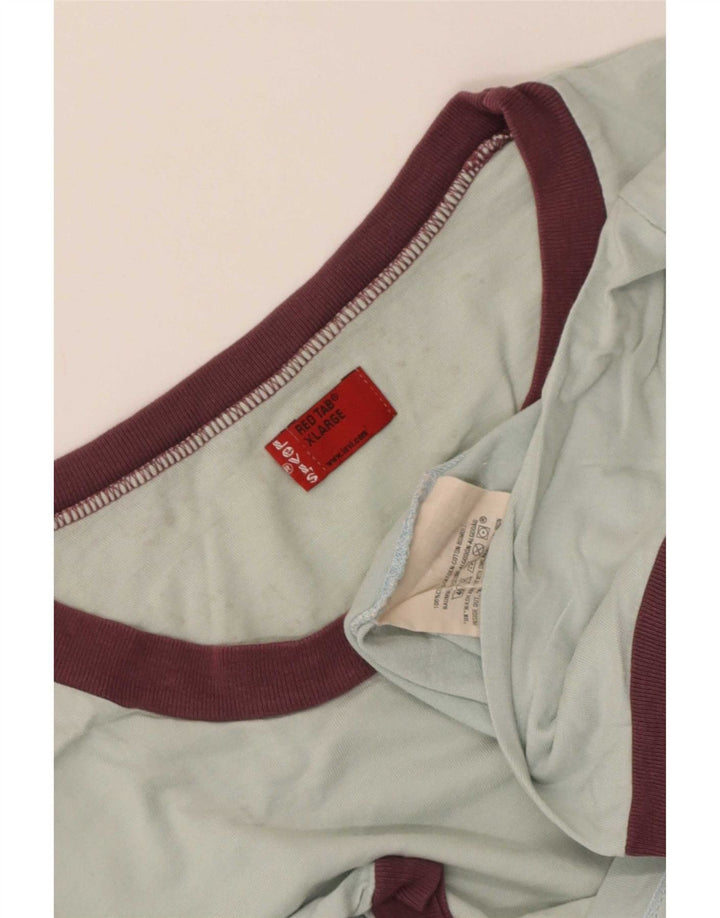 Levi's Herren Grafik-T-Shirt-Oberteil XL aus blauer Baumwolle