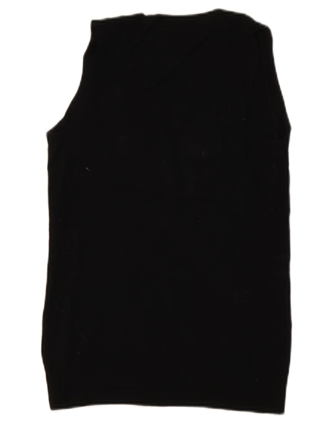 Zara Damen Weste Tank Top UK 10 Small Schwarz