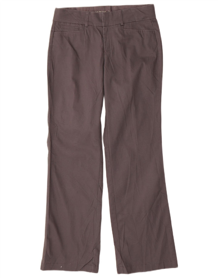 DOCKERS Gerade Freizeithose für Damen US 4 Small W30 L30 Graues Polyester