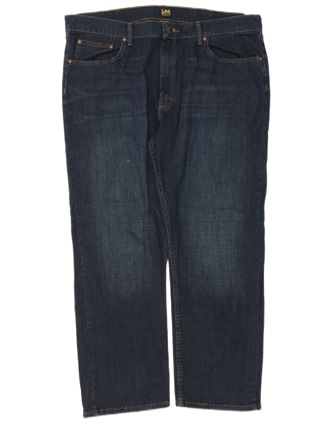 Lee Herren-Jeans mit normaler Passform, gerade Passform, W42, L29, marineblau, Baumwolle