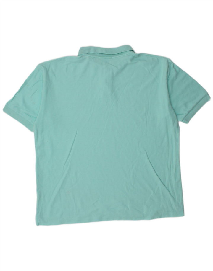 Fila Herren Poloshirt IT 52 Große blaue Baumwolle
