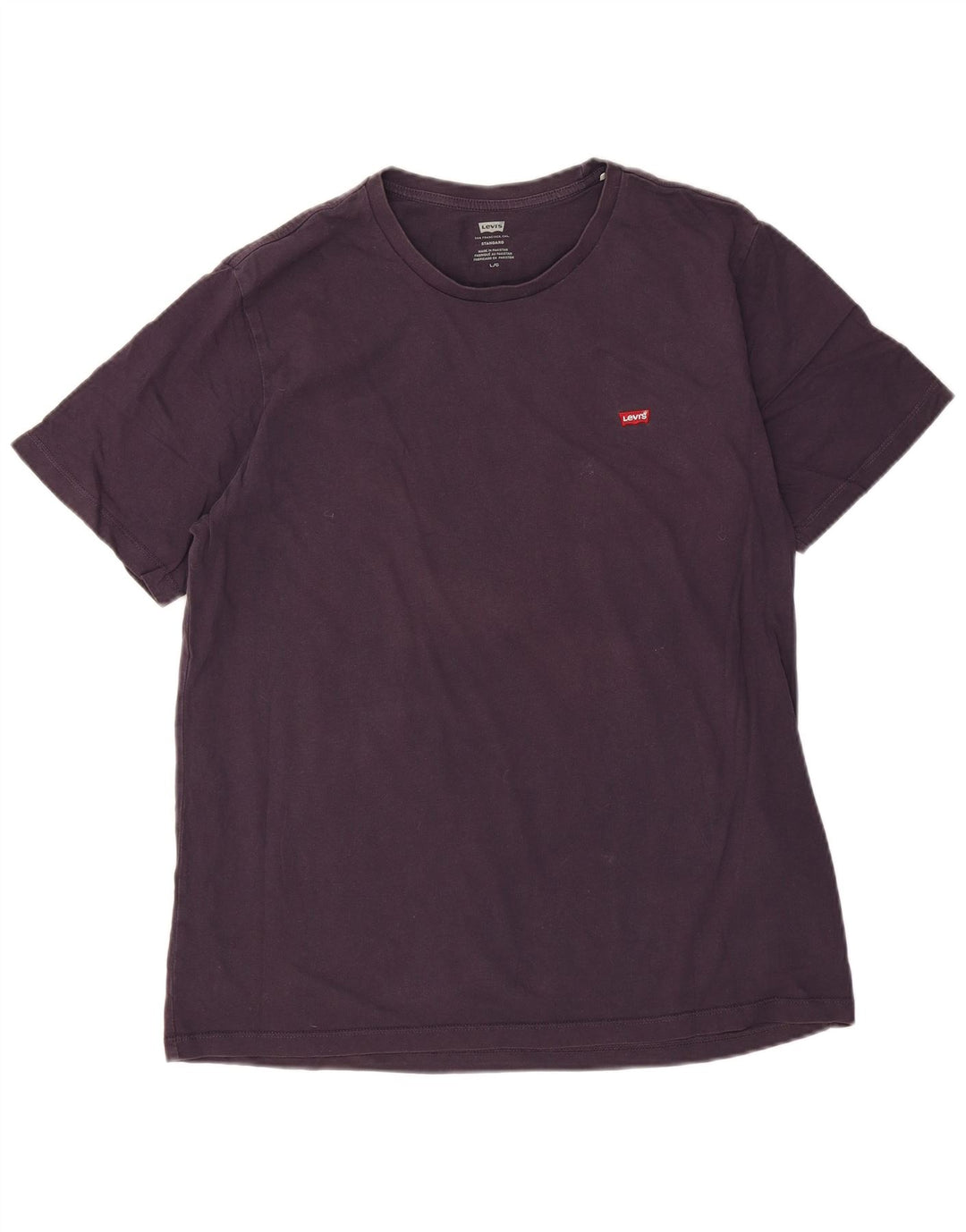 Levi's Herren-T-Shirt mit Standard-Passform, groß, marineblau, Baumwolle