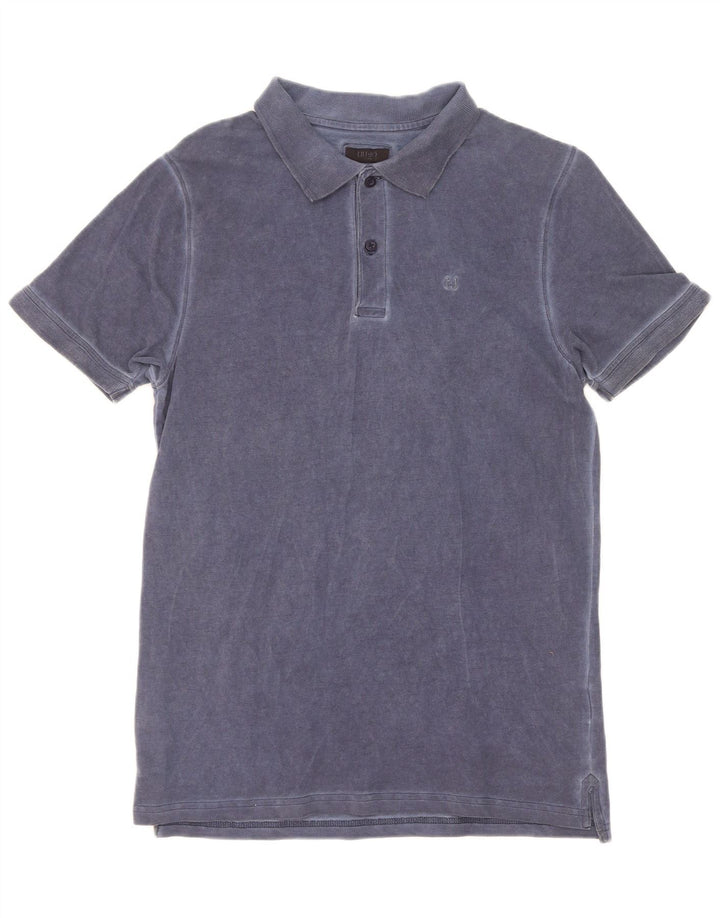 Liu Jo Herren-Poloshirt, klein, marineblau, Baumwolle