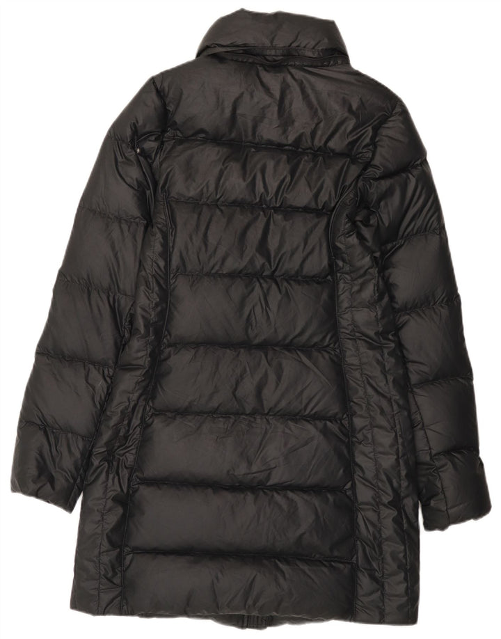 Nike Damen gepolsterter Mantel UK 6 XS Schwarz Polyester