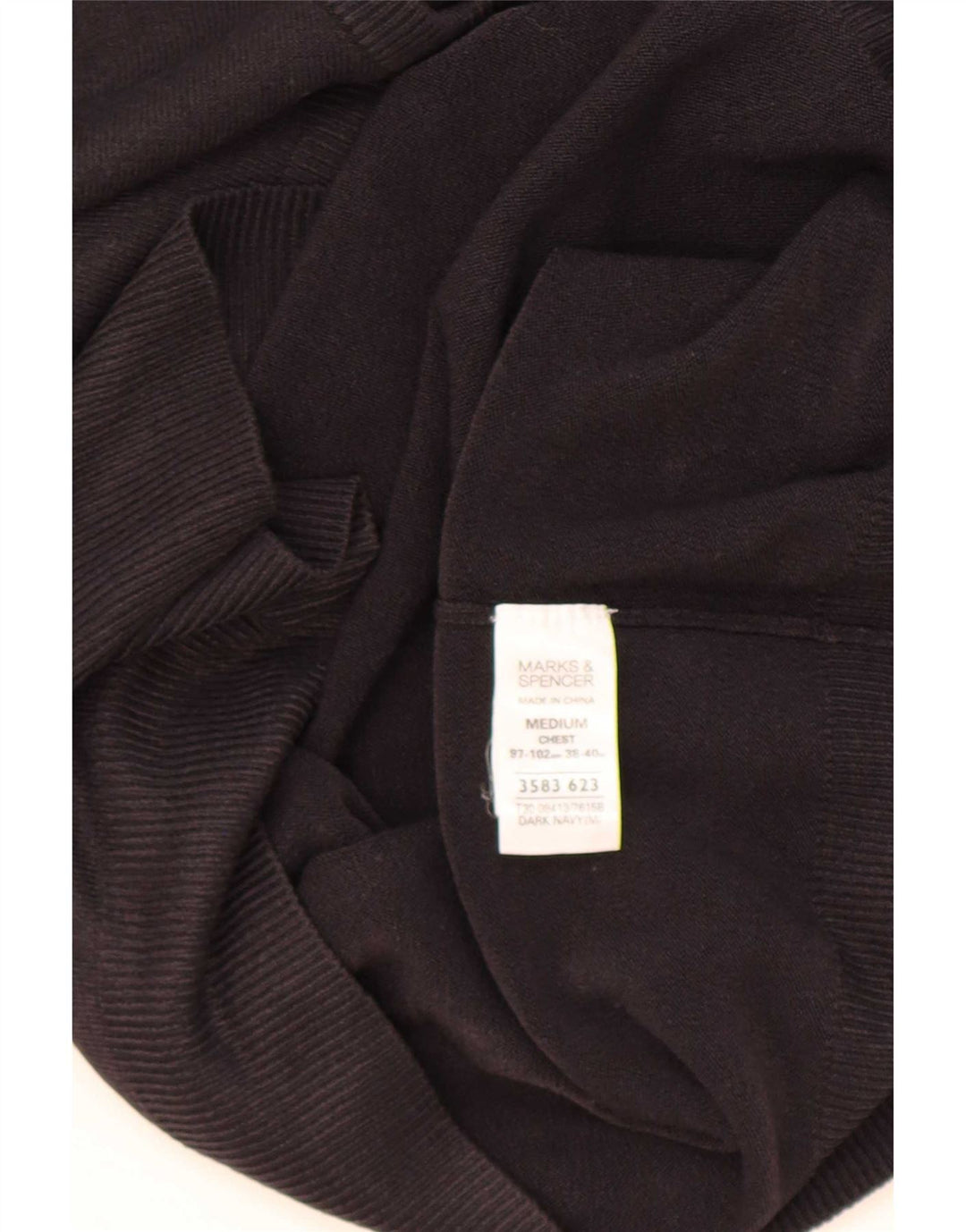 Marks & Spencer Herren Blue Harbor V-Ausschnitt Pullover Pullover Medium Navy