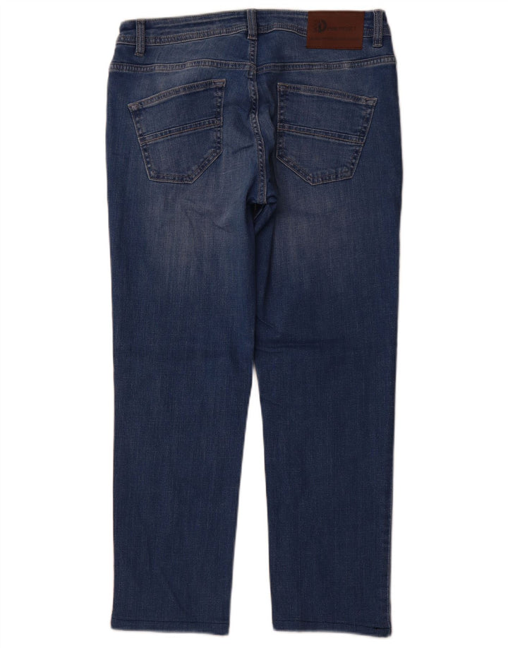Dack's Herren Slim Jeans IT 46 Small W30 L26 Blaue Baumwolle