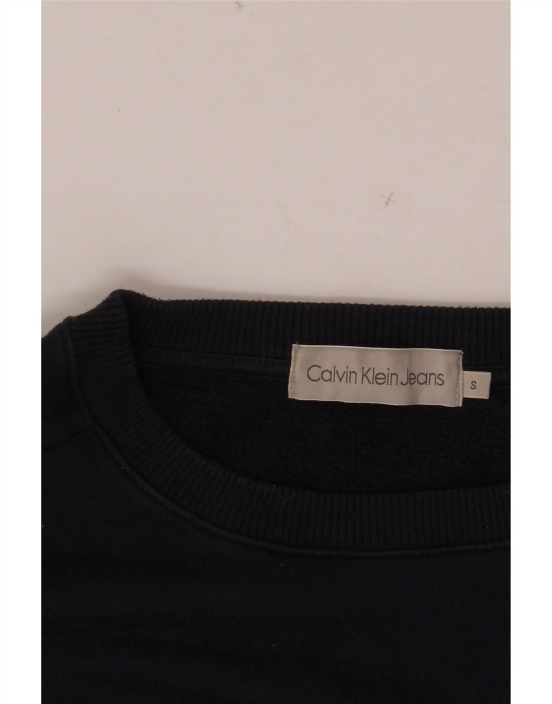 CALVIN KLEIN JEANS Herren-Sweatshirt mit Grafik, Größe S, Marineblau