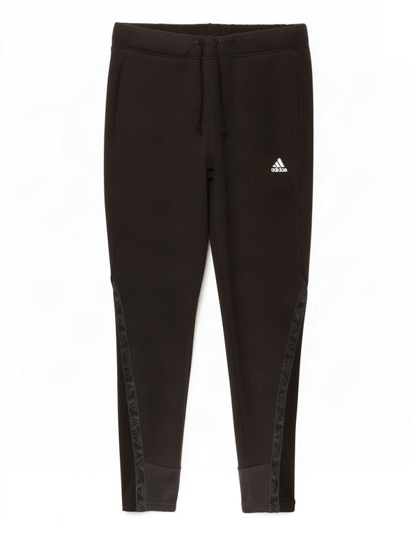 Adidas Damen-Trainingshose mit Grafik, UK 12/14, Mittelschwarz, Farbblock