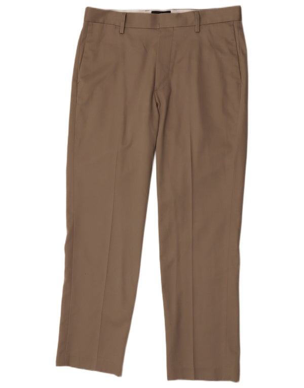Dockers Herren Slim Fit Chinohose W33 L30 Beige Baumwolle