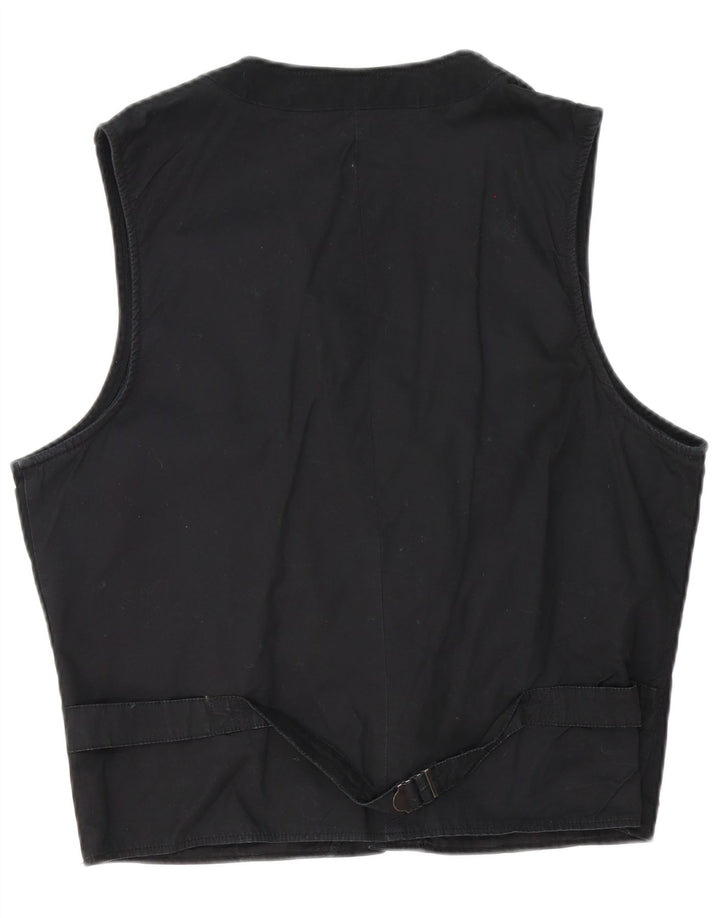 C&A Herrenweste XL, schwarze Baumwolle