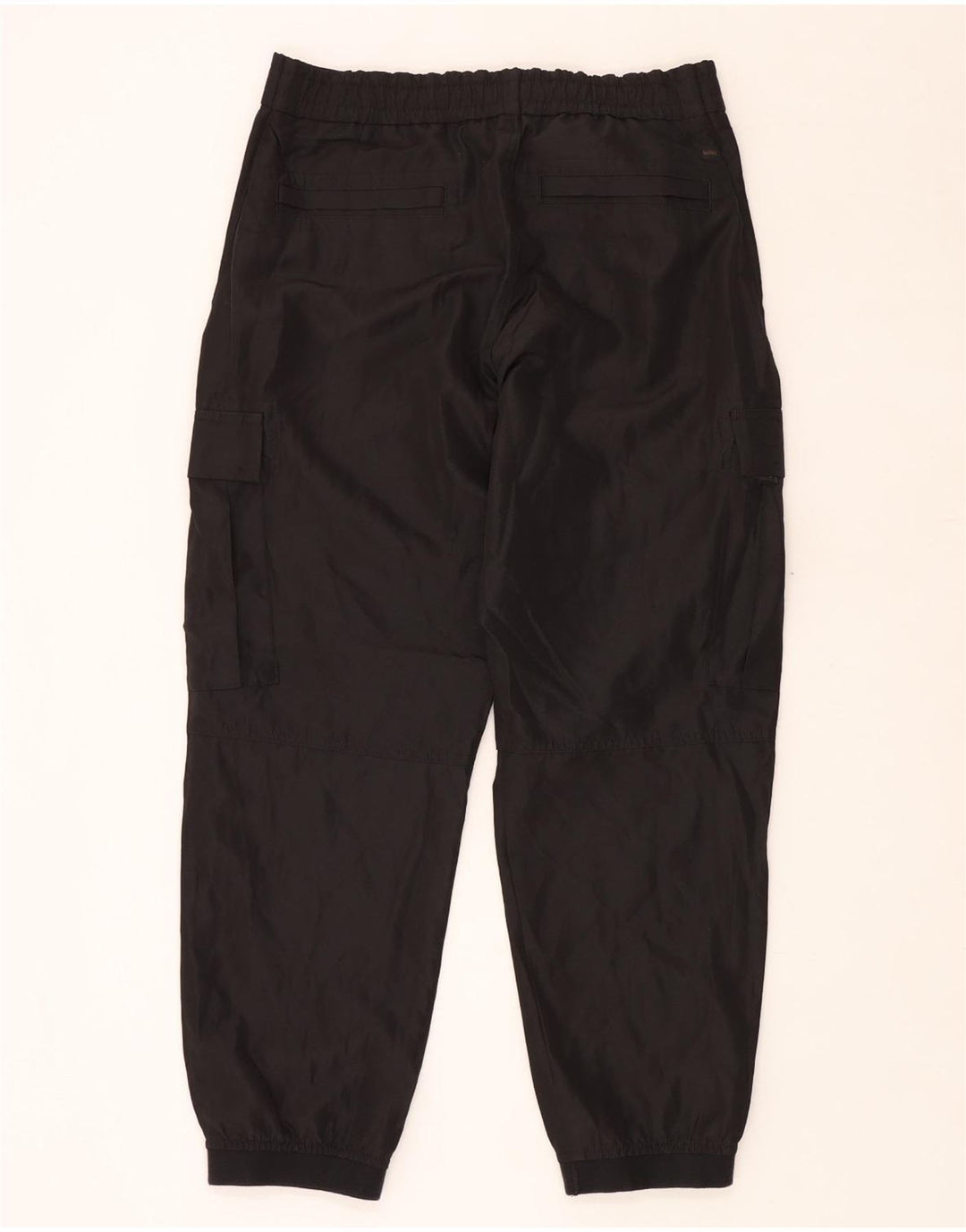 Hugo Boss Herren Jogger Cargohose W34 L30 Schwarz Polyester