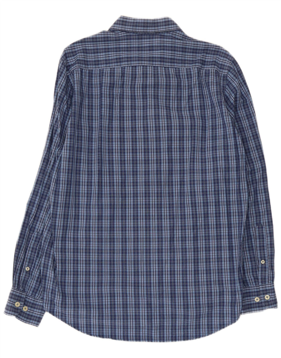 CARRERA Herren-Hemd mit normaler Passform, groß, blau kariert, Baumwolle