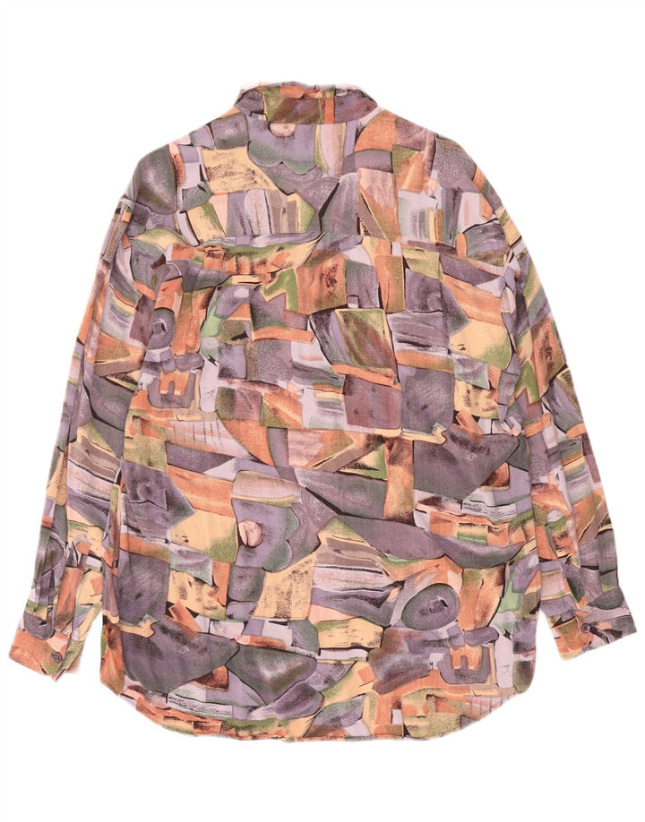 Vintage Herrenhemd Großes Mehrfarbiges Patchwork