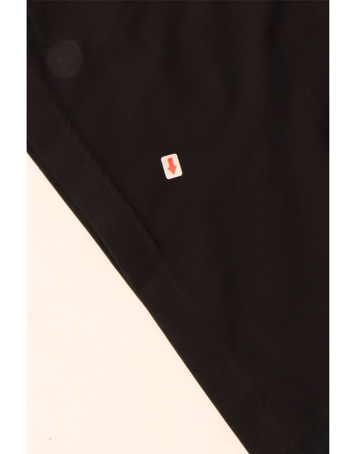 Nike Sportshorts für Jungen, 13–14 Jahre, XL, schwarzes Colourblock-Polyester